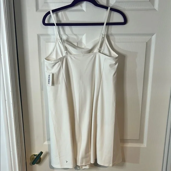 White Athletic Dress NWT size large cotton - Picture 6 of 13